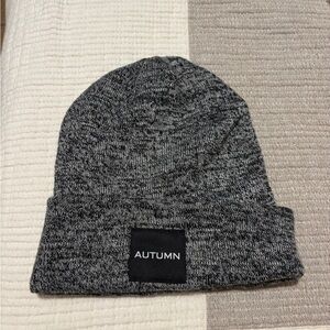 Gray Knit Beanie